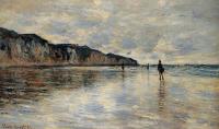 Monet, Claude Oscar - Low Tide at Pourville